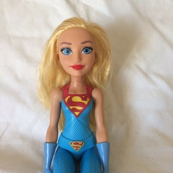 SUPER GIRL DC Superhero Girls 12" Plastic Action Figure Toy DOLL Mattel - Picture 8 of 12